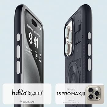 Amazon.co.jp: Spigen iPhone 15 Pro Max ケース Magsafe対応 米